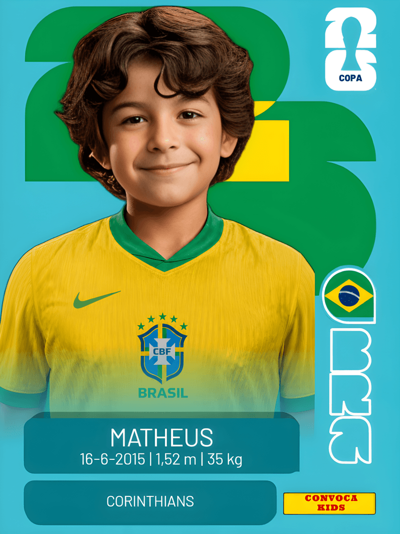 Figurinha Copa 2026