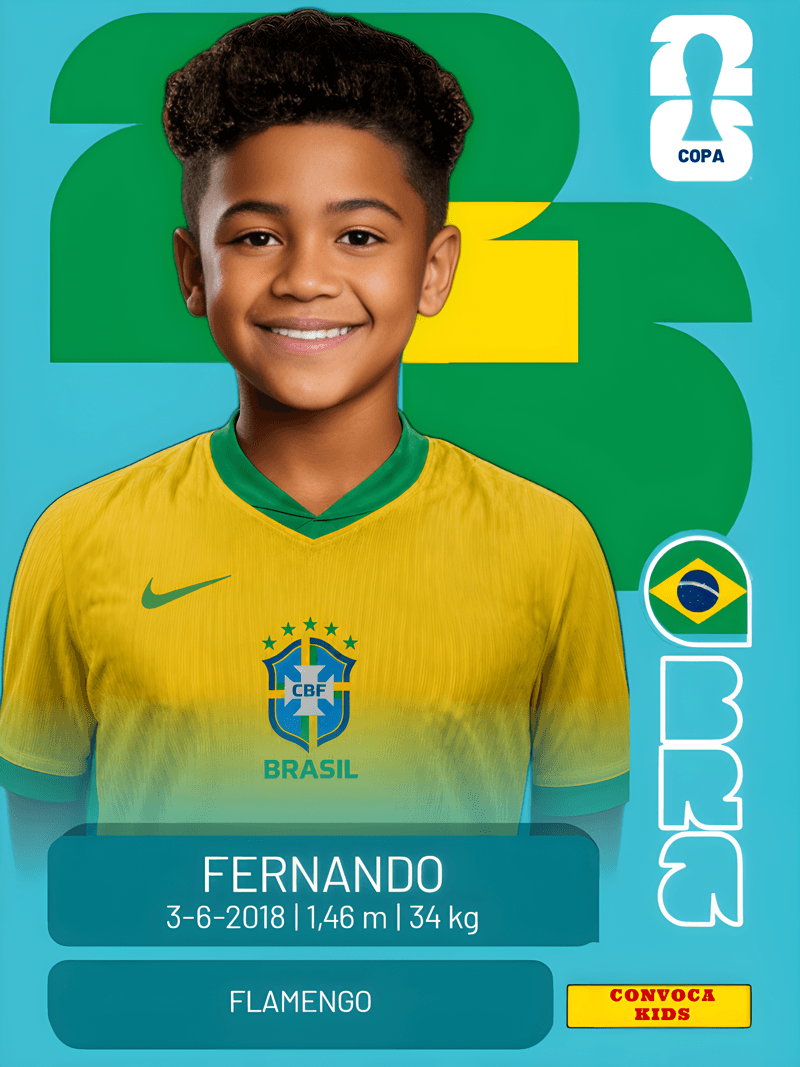 Figurinha Copa 2026